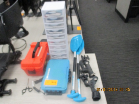 Fishing gear paddles