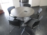 Break Table with 5 Chairs Sell as Set