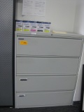 4-Drawer Metal Lateral File Cabinet