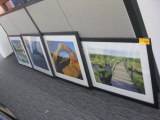 (4) Framed Prints