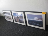 (3) Framed Prints