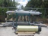 PVC Pipe and Green Frame
