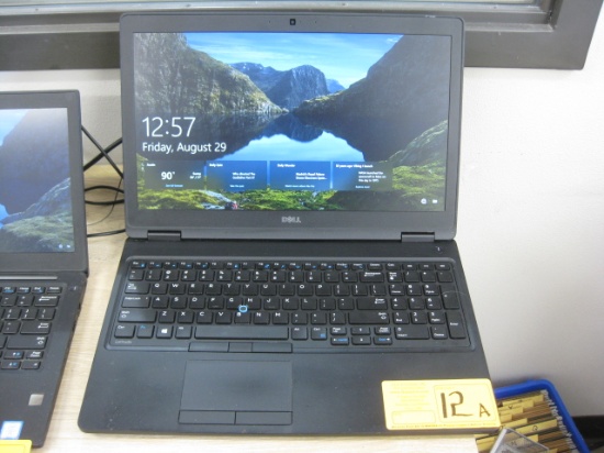 Dell Latitude Model 5580 Laptop Computer (open)*