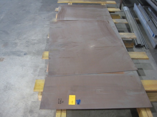 Copper: sheet 36" x 96" , 3/16 thickness, copper drop  36" x 50", 75 thickness