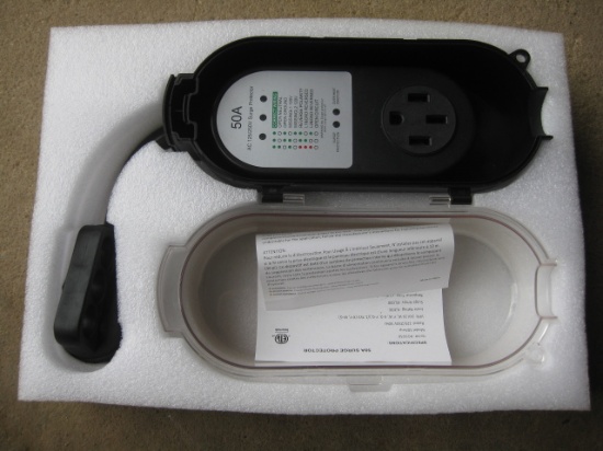 New 50-amp surge protector