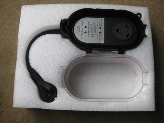 New 30-amp RV surge protector