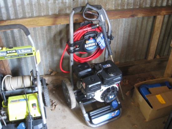Hart gas powered pressure washer, 3100PSI