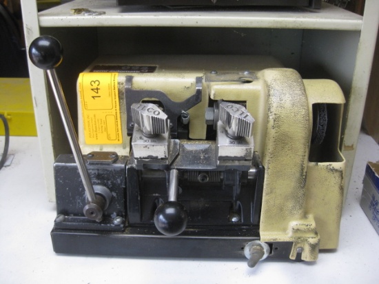 ilco Model 024 Key machine and key blanks