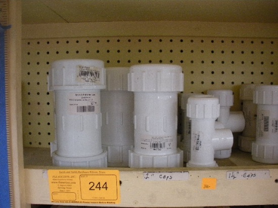 PVC Fittings Couplings, Elbows, Cross, Tees, Compressing Couplings Misc. Sizes