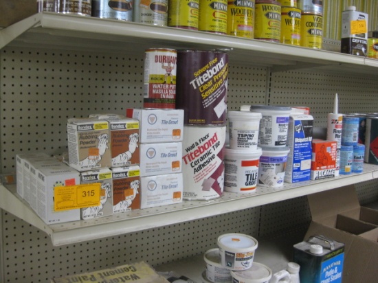 Creamic Tile Adhesive, Grout, Rockite