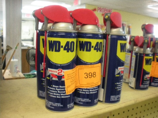 WD-40: Six 12oz cans