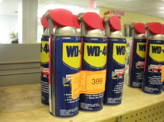 WD-40: Six 12oz cans