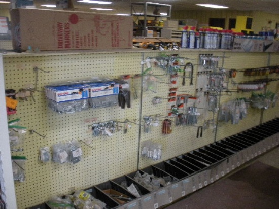 Turn-buckles, eye-bolts, U-bolts, hooks, door stops, bushings, safety hinges