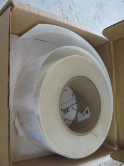 Roll of White Reflector Tape