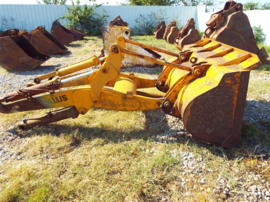 80" Fiat Allis Bucket With Hydraulic Arms 