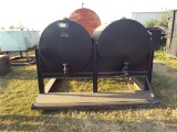 Two 500 Gallon Water Tanks One Skid