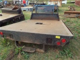Flat Bed With Gooseneck Ball 9 X 8