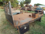 Steel Flatbed, With Tool Boxes 9' X 8