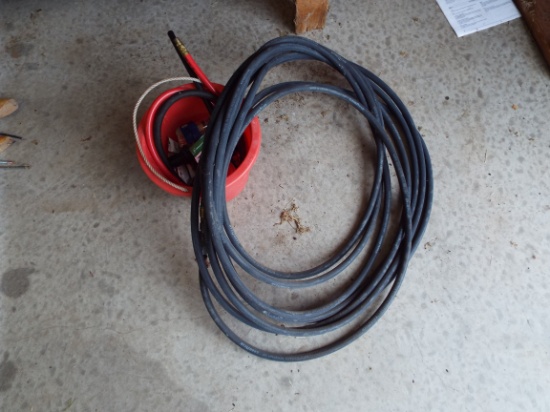 air hose, air gauges, and small air connections