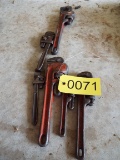 6- small pipe wrenches