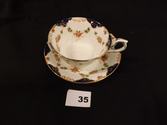 Cup & Saucer by Coronet Fine Bone China (England)