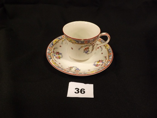 Demitasse Cup & Saucer by J&G Meakin (Hanley England)