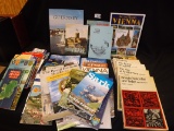 Assortment of Books/Maps - Europe Travel