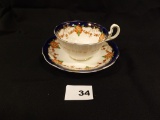 Cup & Saucer by Bell China Fine Bone China (England)