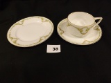 Cup & Saucer, Bread Plate by Rosenthal