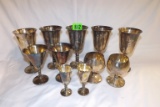 Silver Plate Roma Goblets, made in Spain (11)