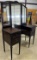 Antique Vanity w/3 Mirrors
