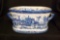Blue Ironstone (Victoria Ware) w/handles