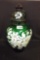 Green Glass Ginger Jar w/lid