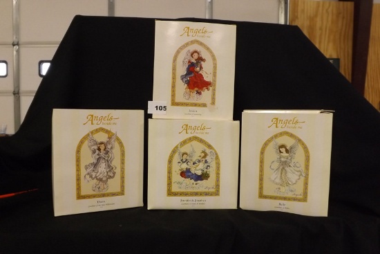 Angels Beside Me Ornaments in Box (4)