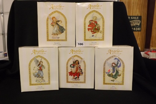 Angels Beside Me Ornaments in Box (5)