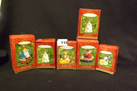 Hallmark Keepsakes Ornaments (6)