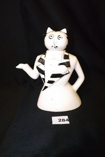 Vintage Cat Teapot