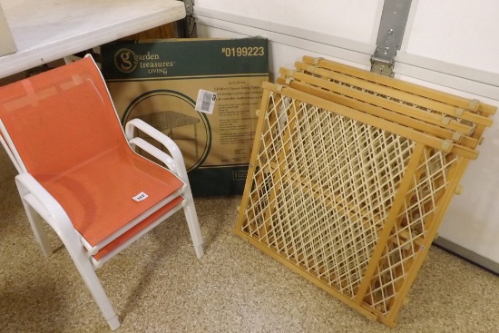Children's Patio Chairs, Dining Table & Baby Gates