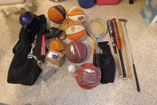 Assortment of Sporting Goods