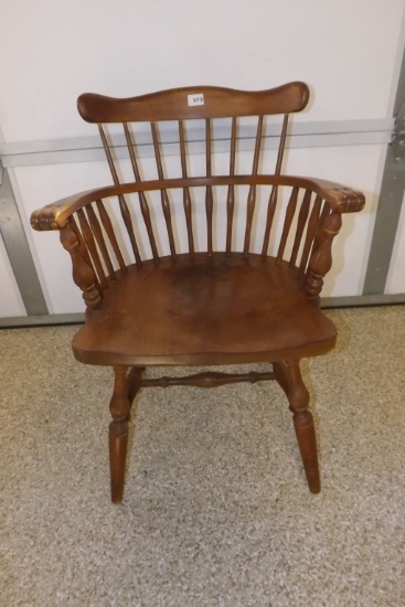 Wood Chair w/arms