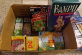 Box of Assorted Games, DVD's VHS
