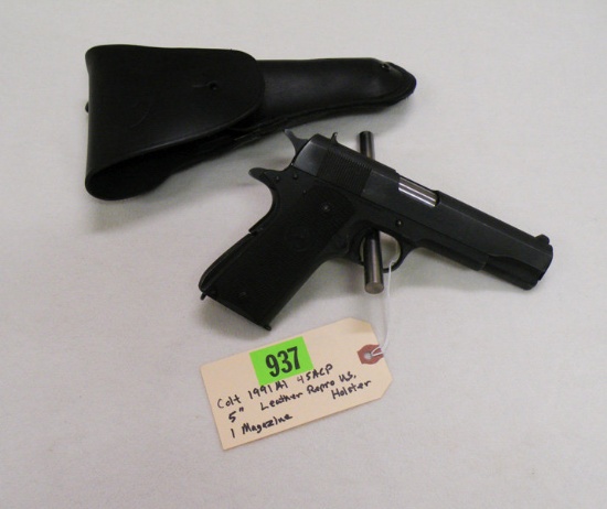 Colt 1991 A1, 45ACP Pistol, 5”, Factory Box