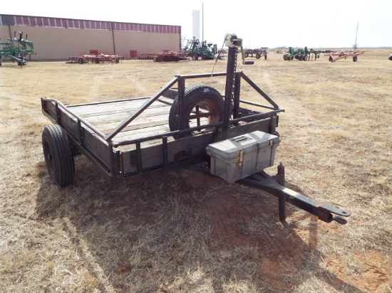 Shop Built Utility Tilt Trailer