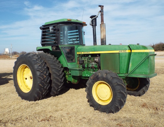 John Deere 4630 NFW Tractor, Quad Range