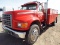 1995 Red  Ford F800 Service Truck