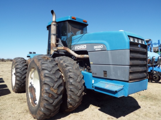 1996 9680 Ford 4 wheel drive tractor