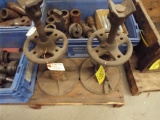 (2) Antique Car Axle Stands