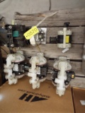 (6) Air Drive Diaphragm Pumps