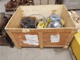 Crate of Misc. Electric Wire