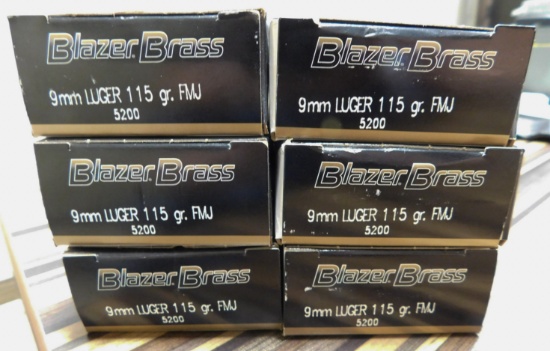 Blazer 9mm Ammo